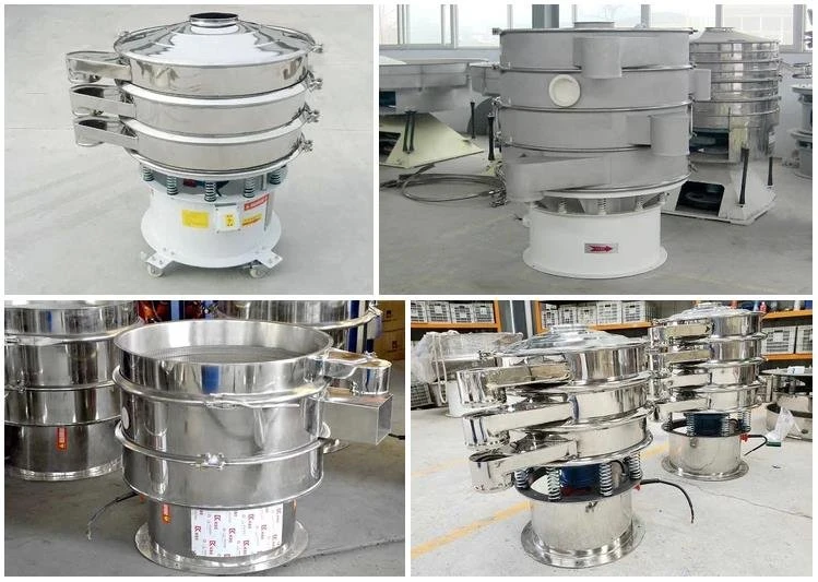 rotary vibrating sifter machine for powder sieving apply