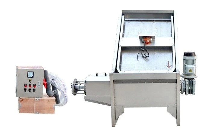cow dung manure dewatering machine